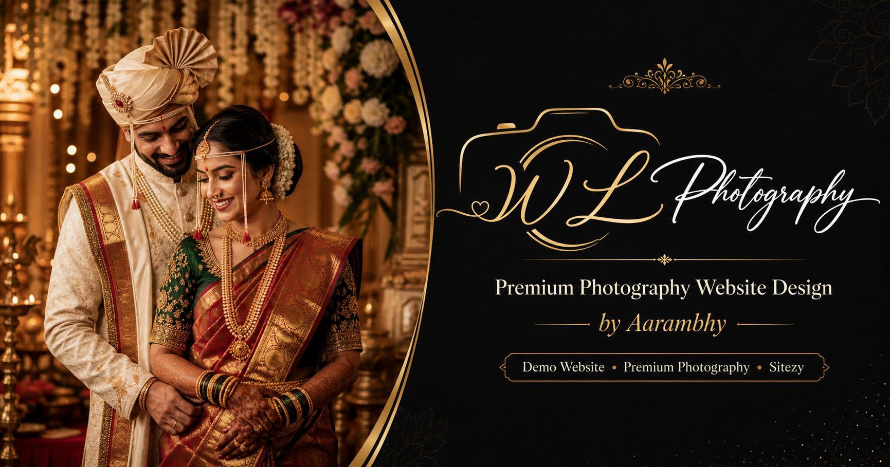 Wedding Photography Demo Concept preview